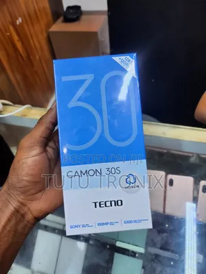 New Tecno Camon 30S 128 GB Black