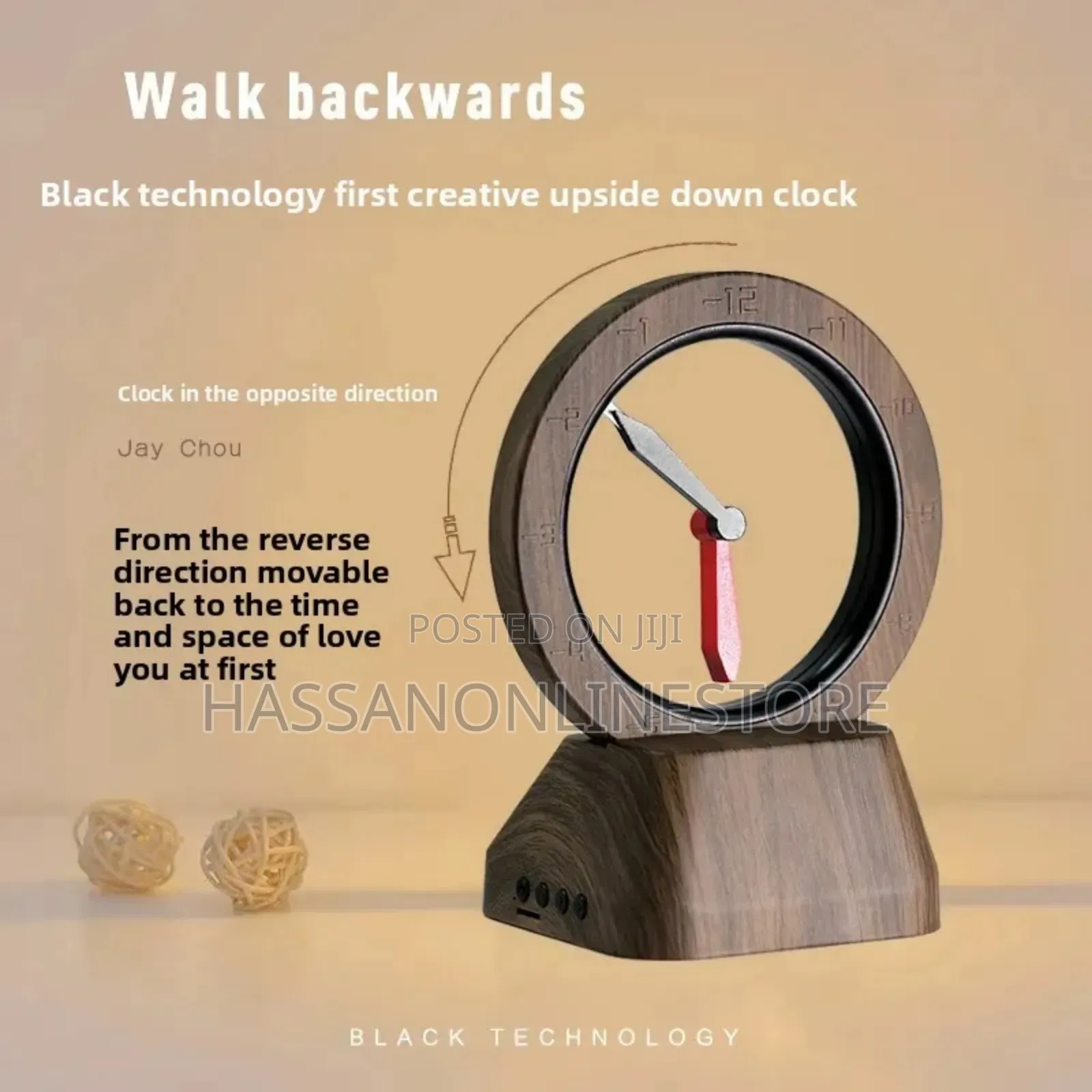Spatiotemporal Gate Suspended Clockwise Reverse Clock
