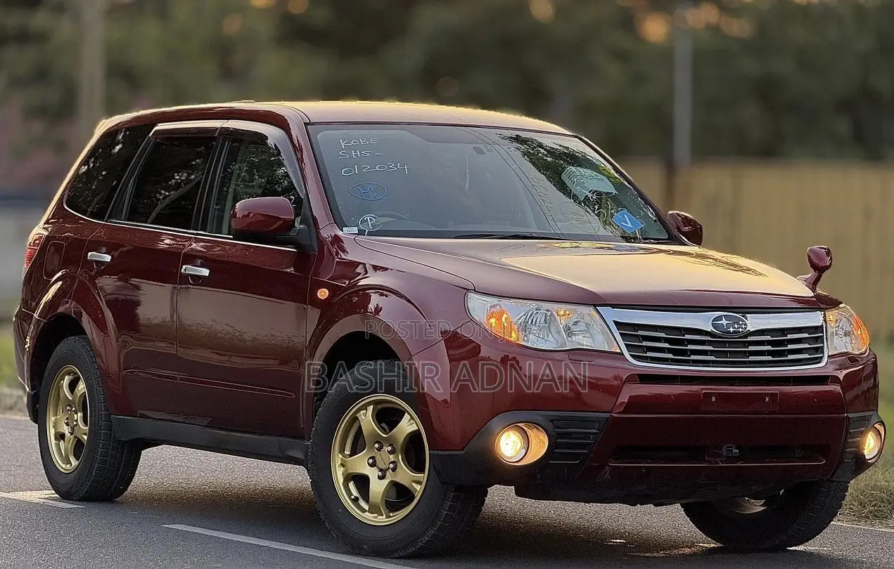 Subaru Forester 2009 Red