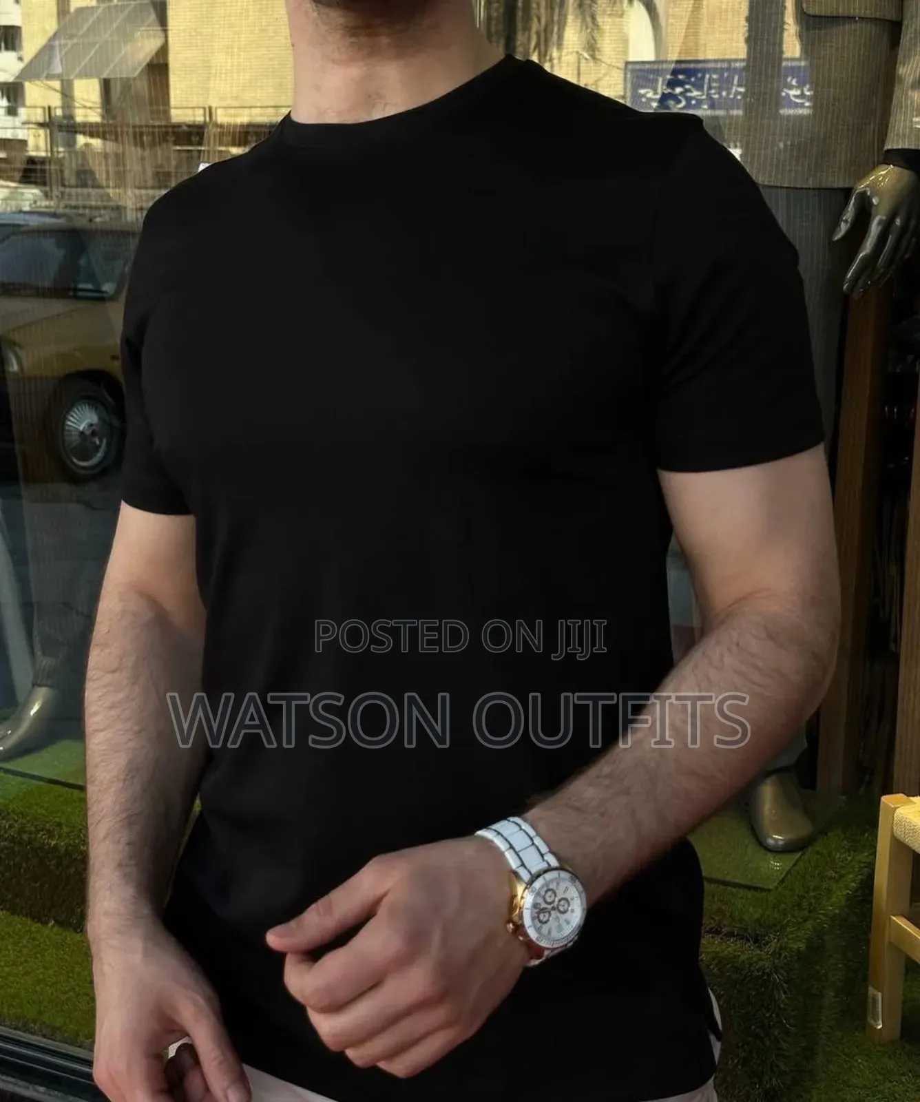 Plain Tshirts Classic Za Round Collar