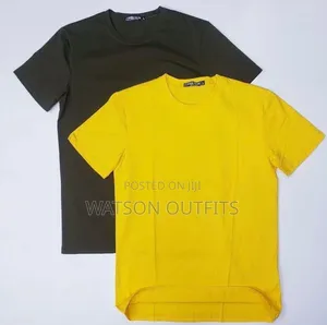 Plain Tshirts Classic Za Round Collar