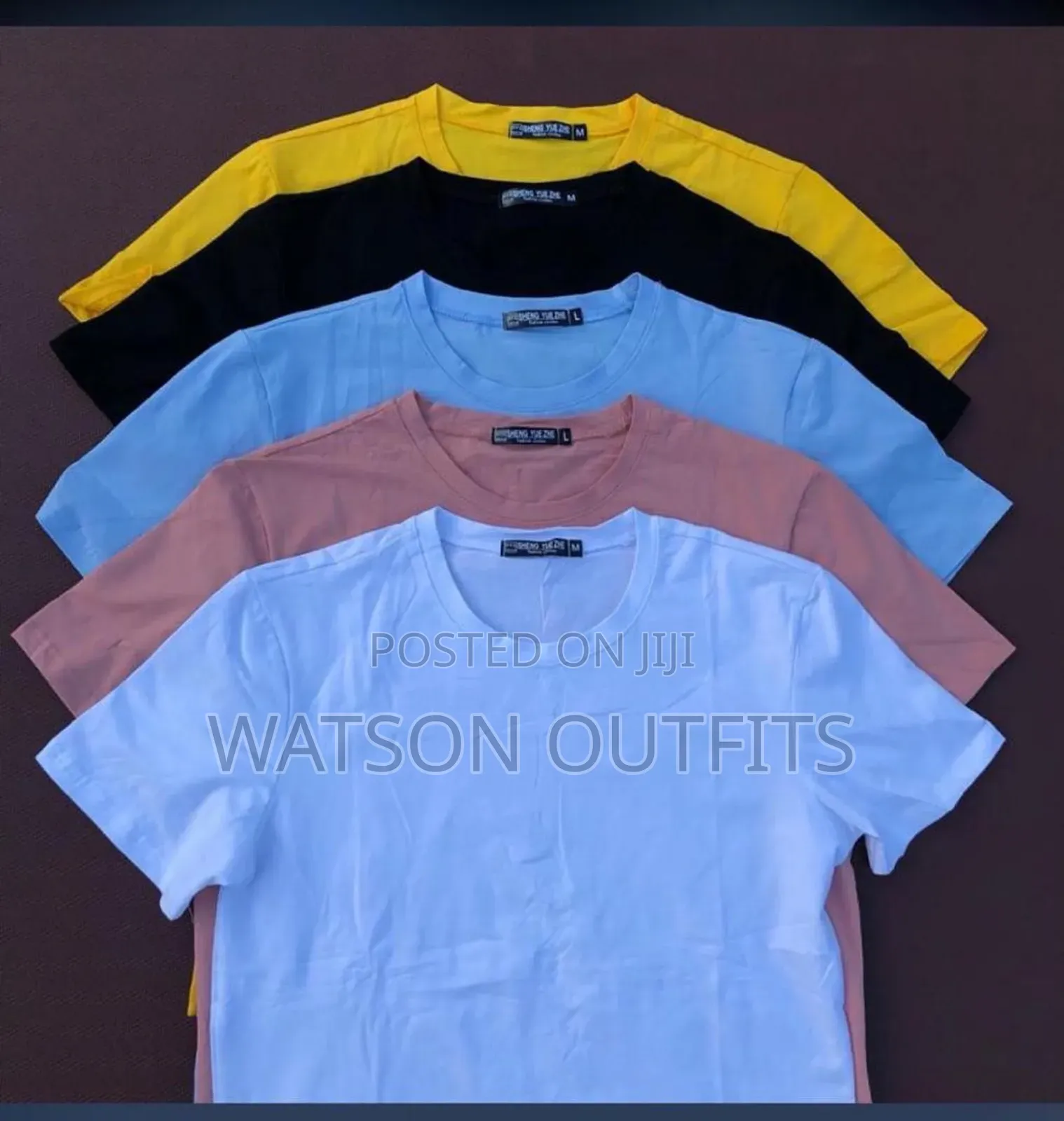 Plain Tshirts Classic Za Round Collar
