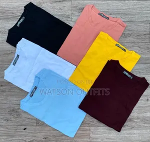 Plain Tshirts Classic Za Round Collar