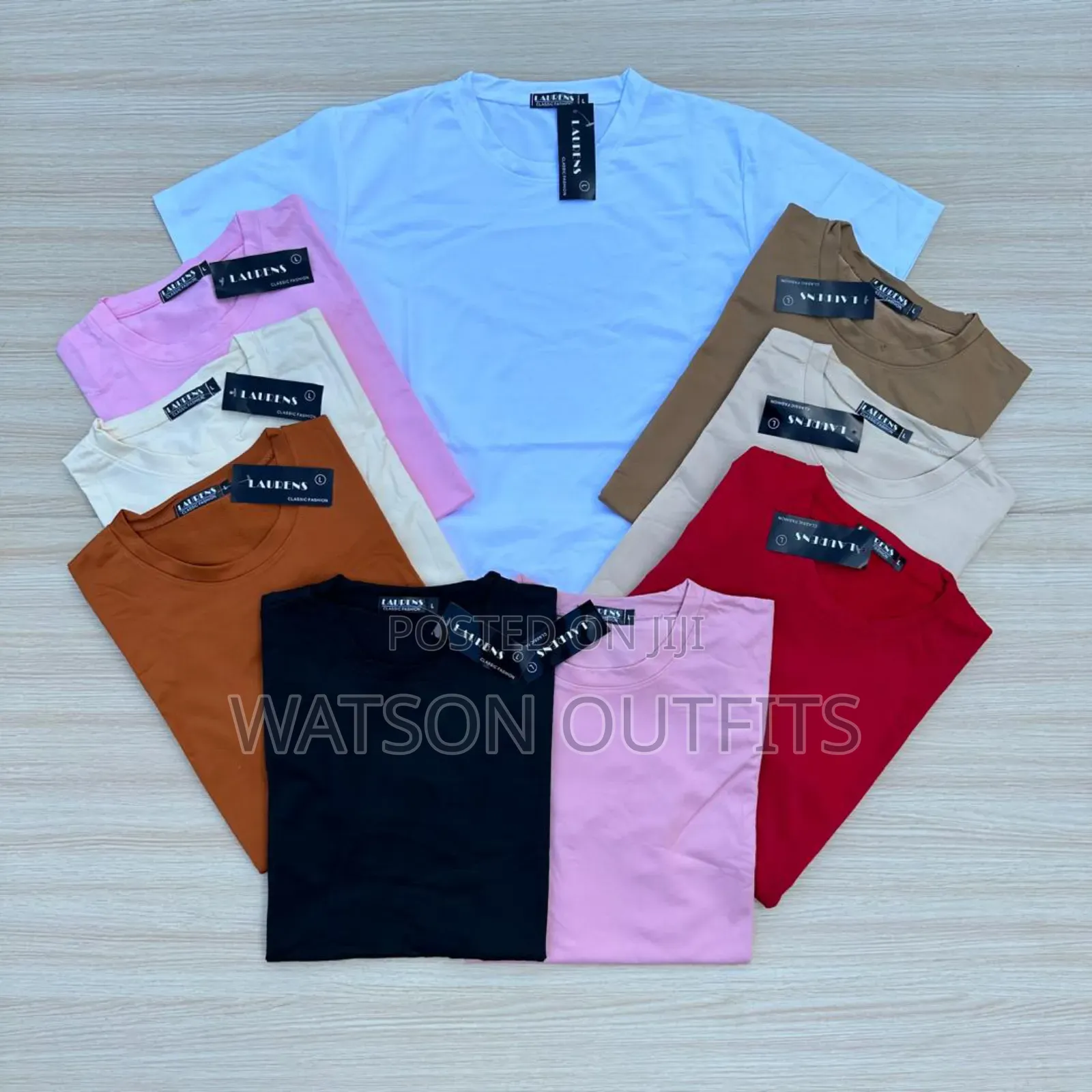 Plain Tshirts Classic Za Round Collar