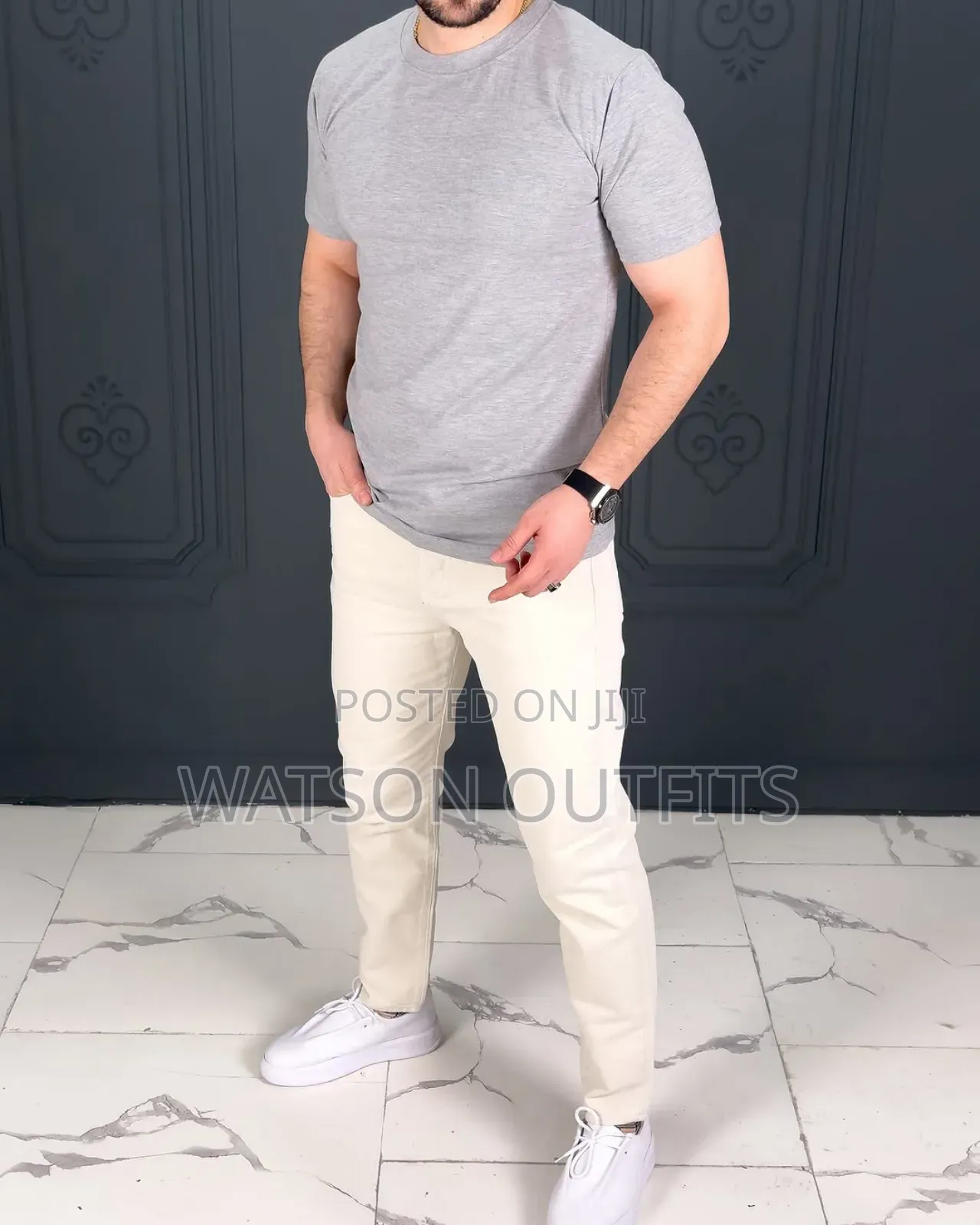 Plain Tshirts Classic Za Round Collar