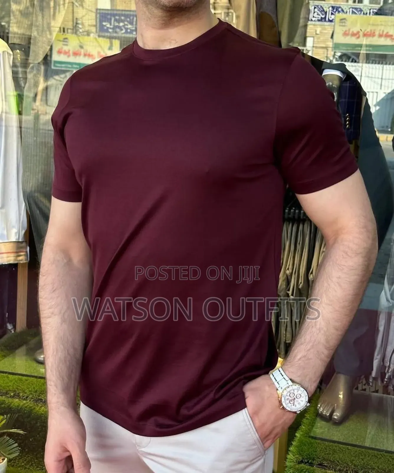 Plain Tshirts Classic Za Round Collar
