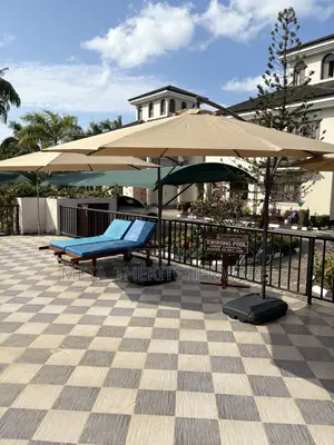 Garden Side Pole Umbrella