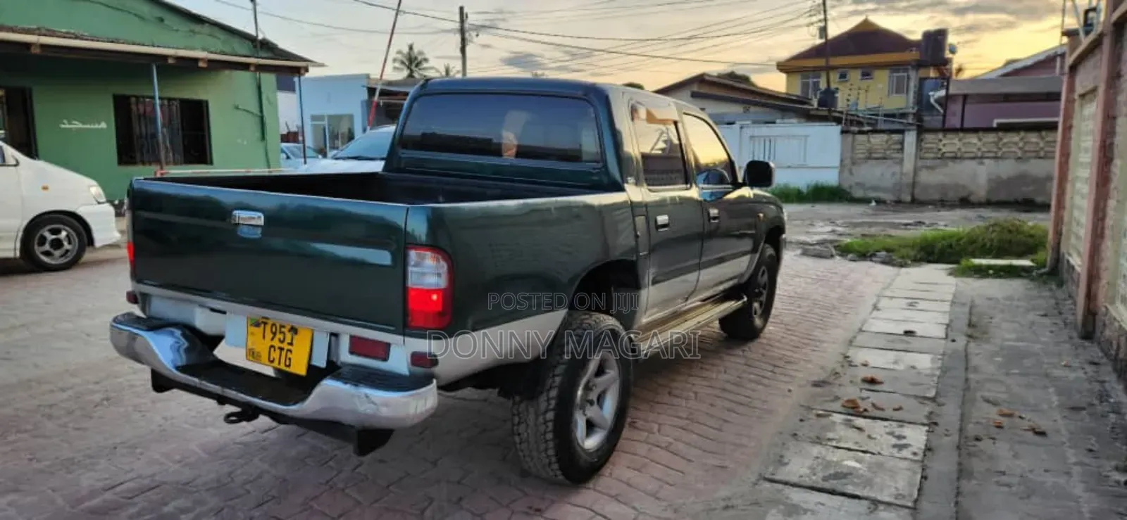 Toyota Hilux 2.5 Cab 2005 Green