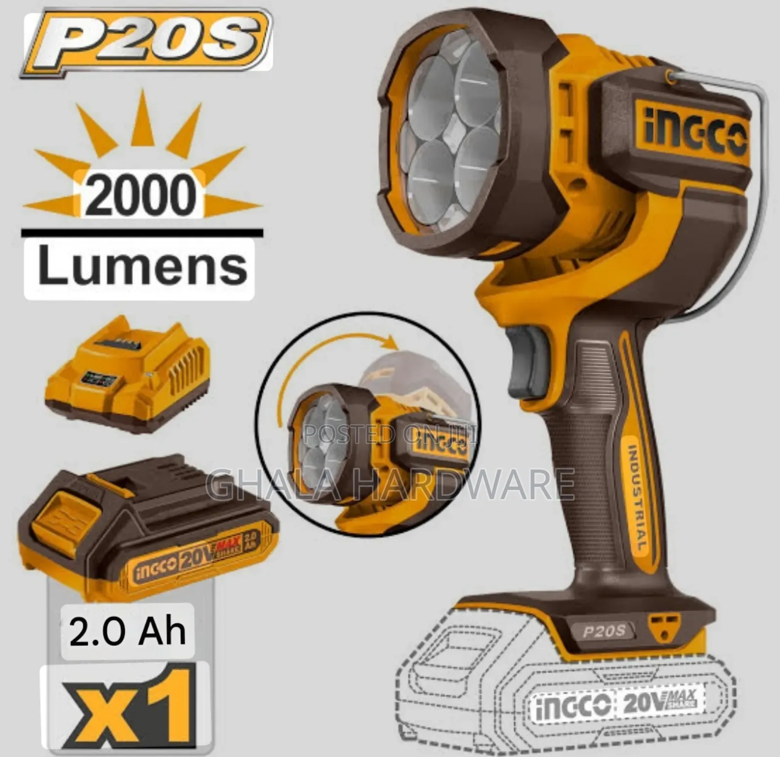 Cordless Work Lamp