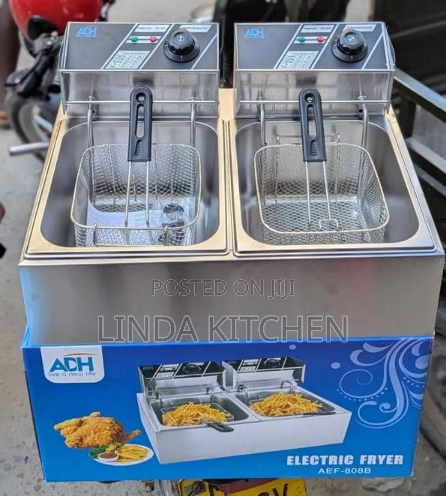 Ahd Electric Deep Fryer 12lts