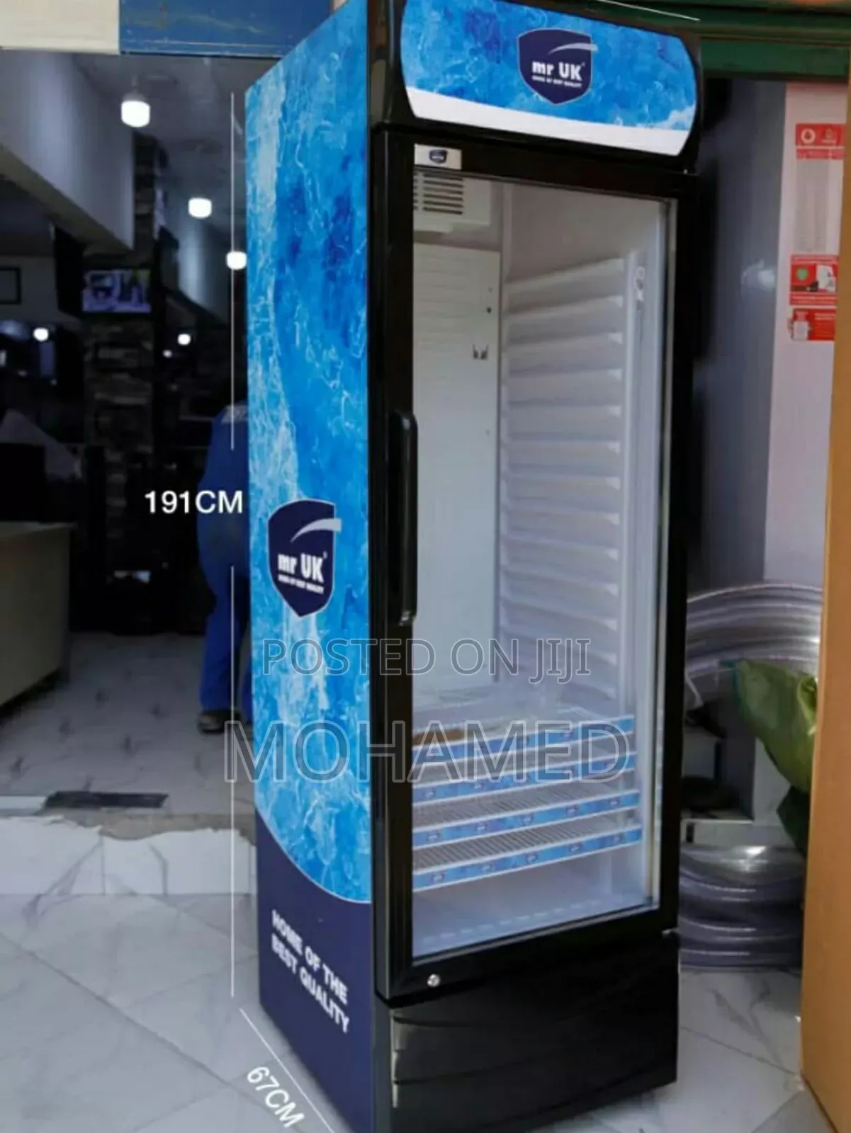 Mr Uk Showcase Fridge Uk140 Lita 400
