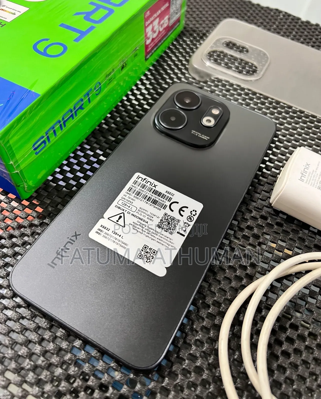 New Infinix Smart 9 128 GB Black