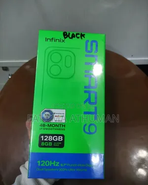 New Infinix Smart 9 128 GB Black