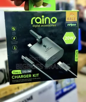 Raino Type C to Type C Charger 20w