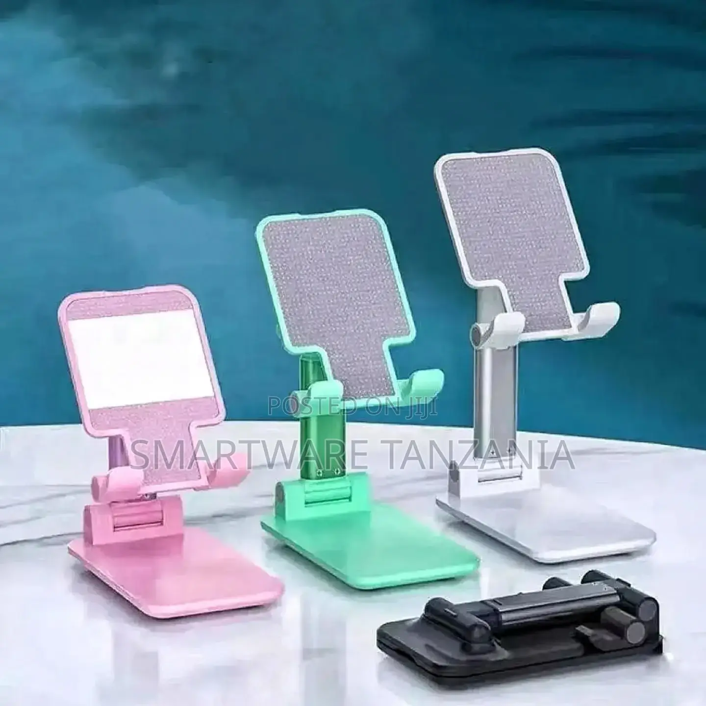 Mobile Phone Desk Stand iPhone iPad, Adjustable for Tablet