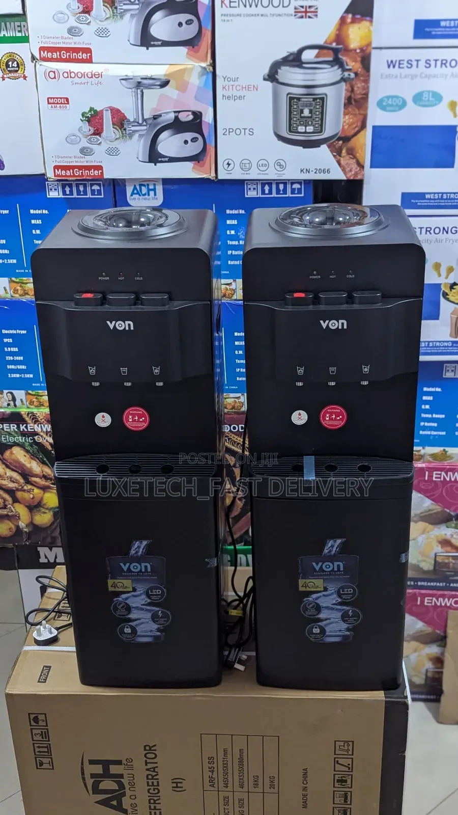 Von Water Dispenser 3 Taps for Hot, Cold and Warm Water