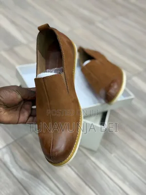 Timbaa Shoes Leather / Coffee Colour