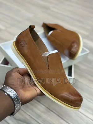 Timbaa Shoes Leather / Coffee Colour