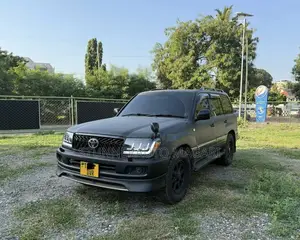 Toyota Land Cruiser 2003 Gray