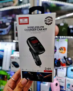 Photo - Earldom M59 Wireless Fm Charger Car Kit