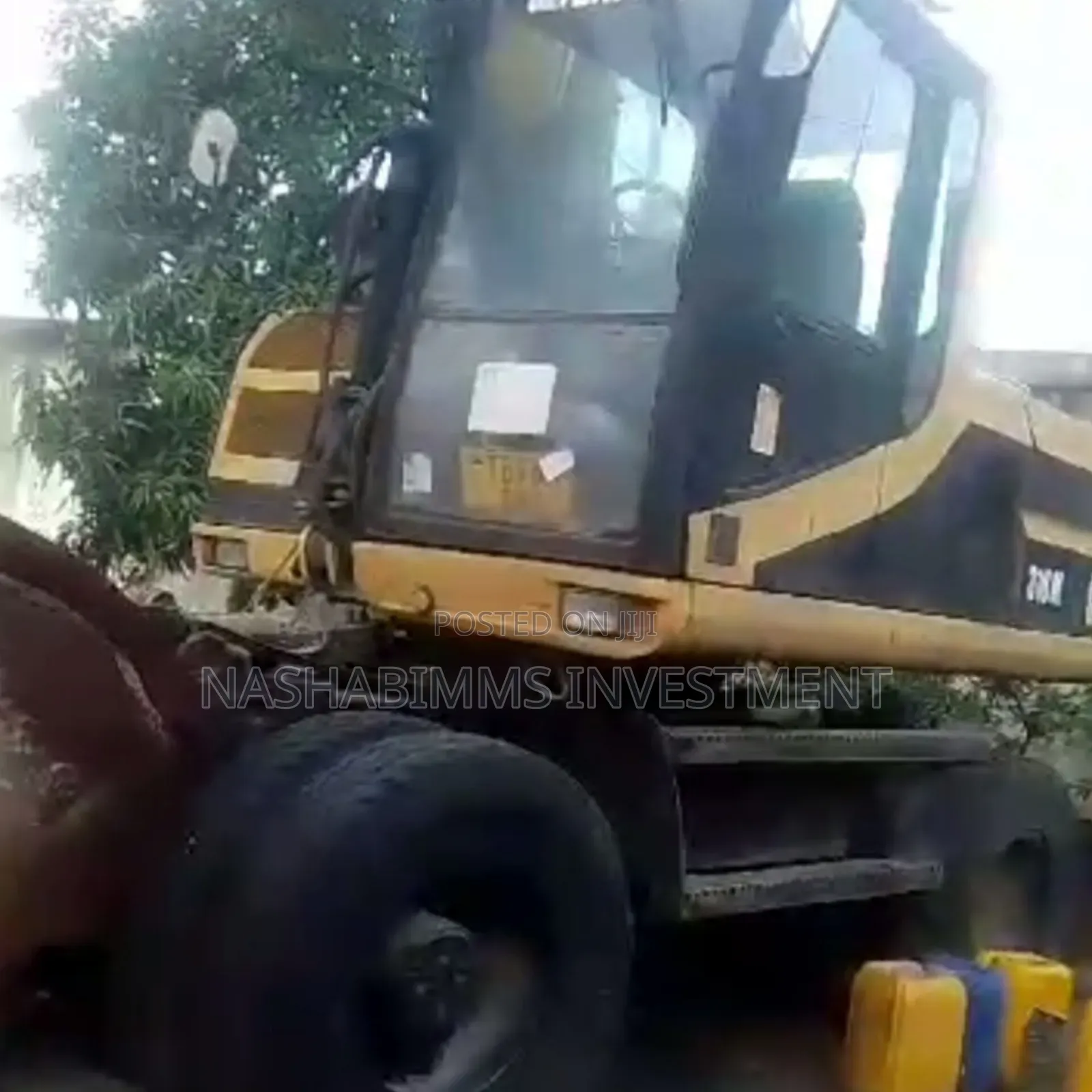 Wheel Mounted Caterpillar Excavator