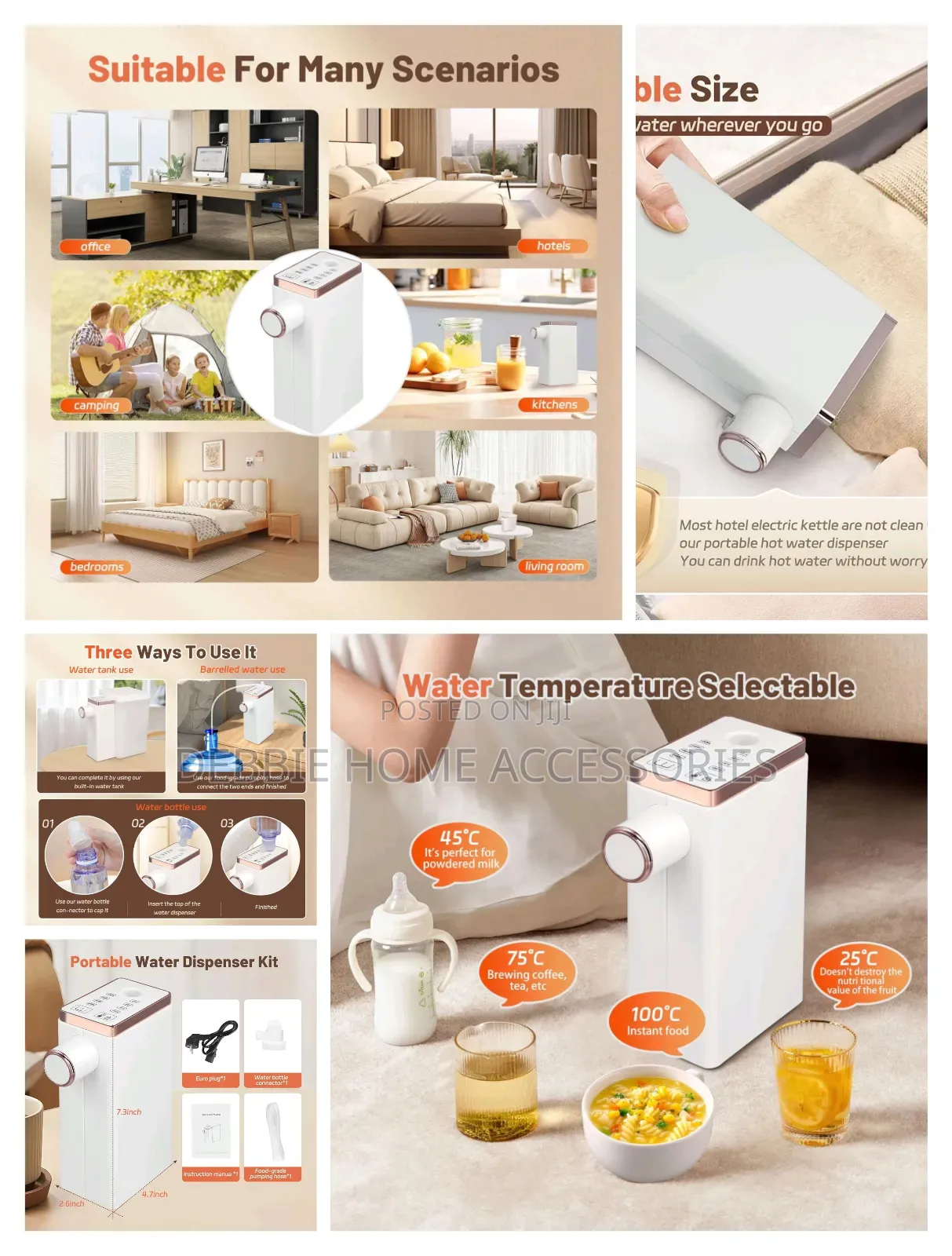 Portable Water Dispenser Heater