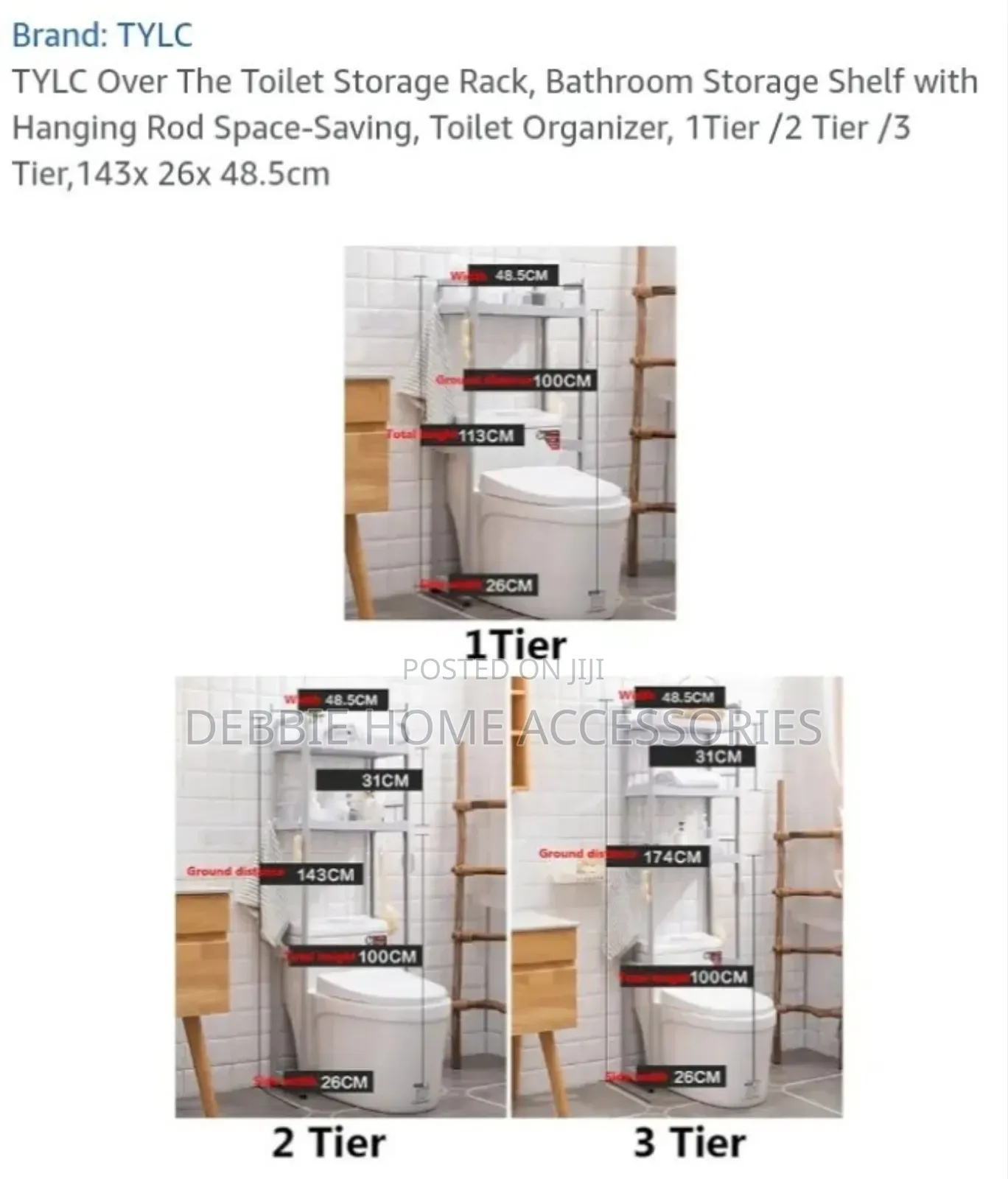 Toilet Rack Organizer