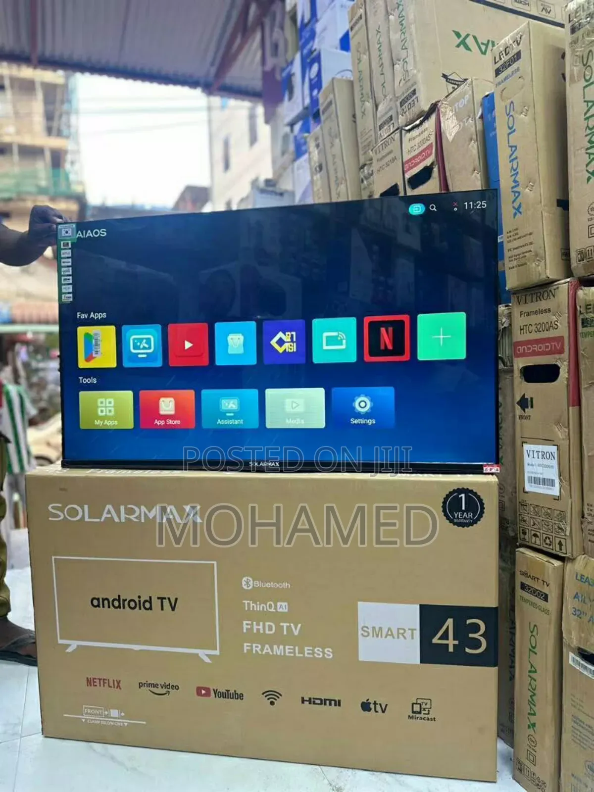 Solarmax Smart Tv Inch 43 Android Tv