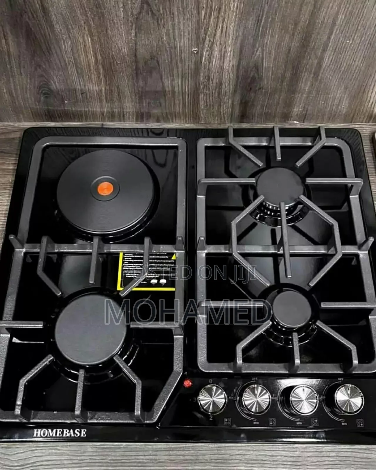 Homebase 3gas 1electric Cook Top