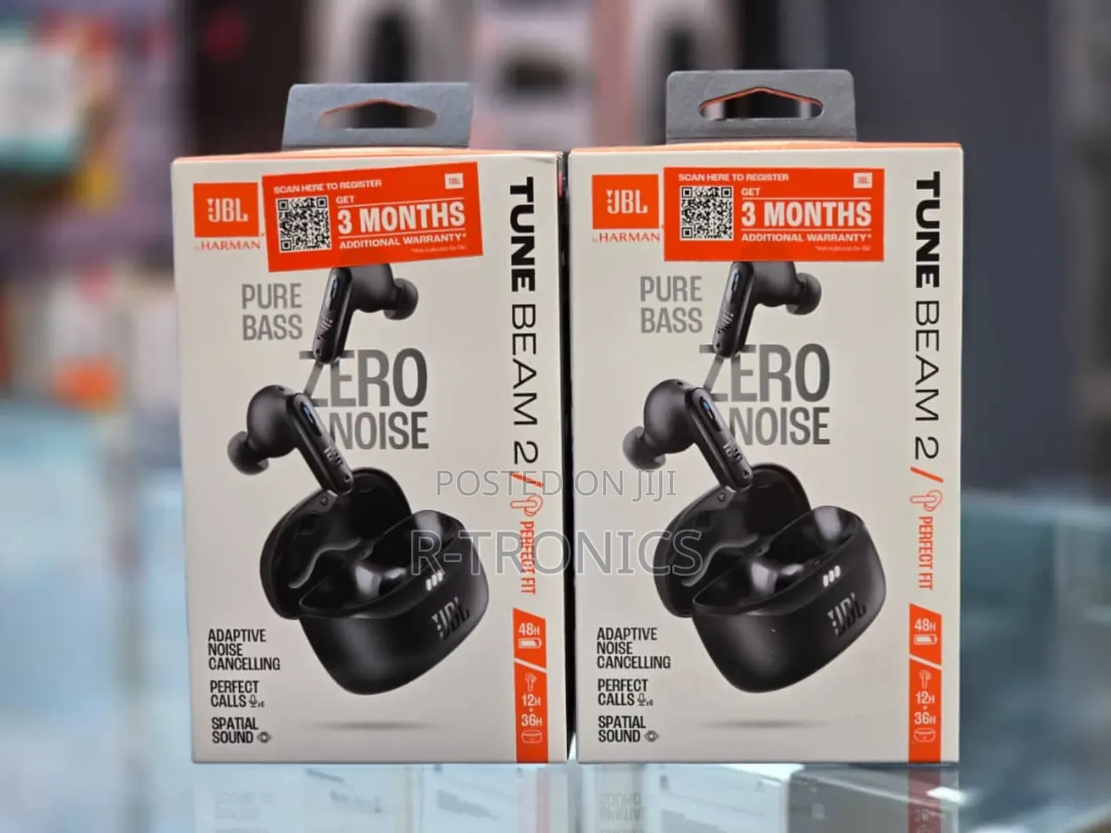 JBL Tune Beam 2 TWS Active Noise Cancellation Earbuds