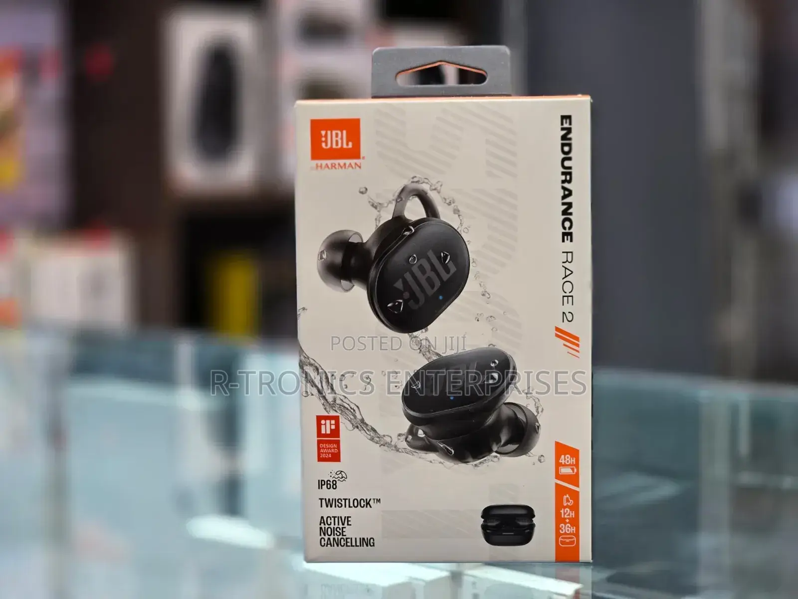 JBL Endurance Race 2 Sports True Wireless Earbuds
