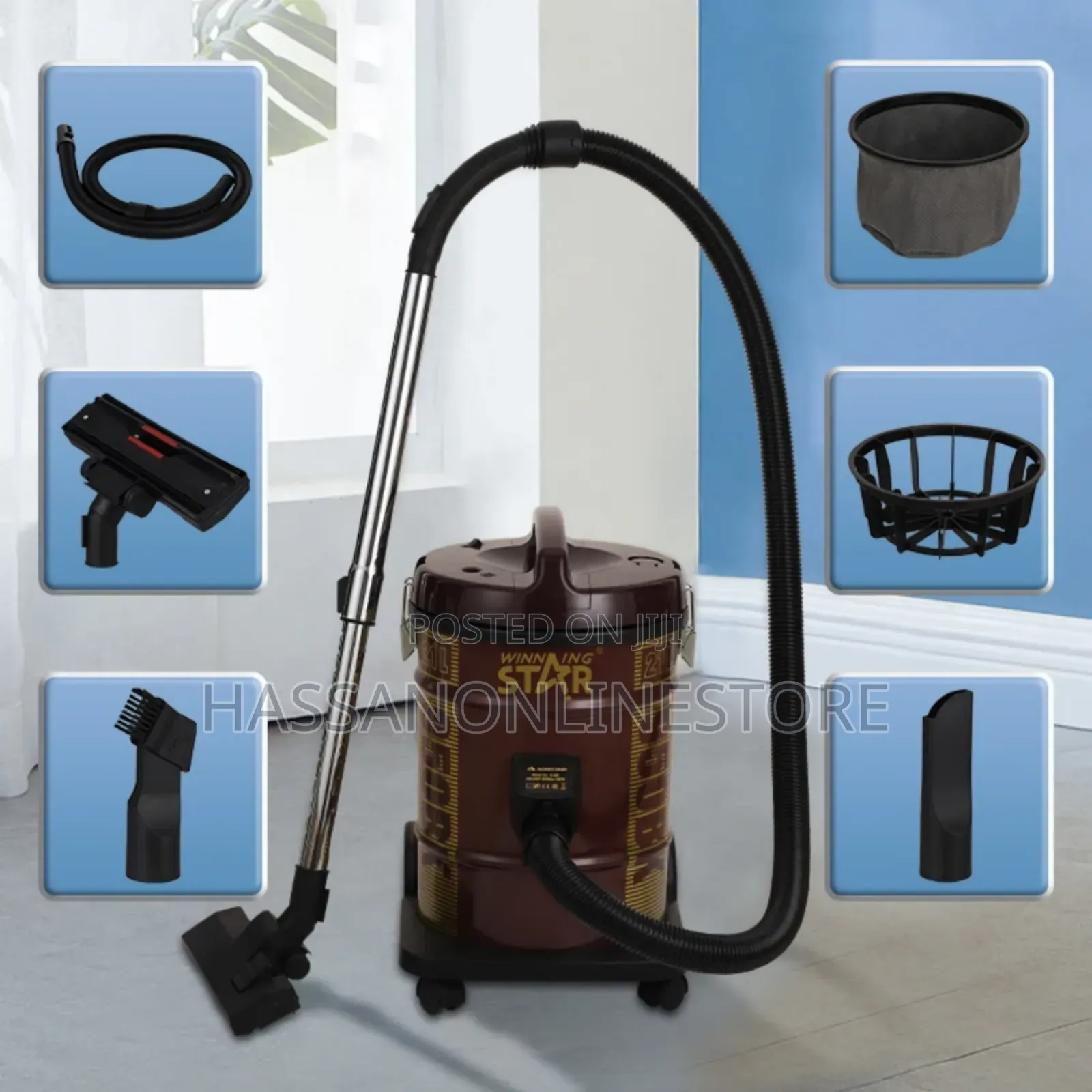 Winning Star 21l St-5030 Dry Can Vacuum Cleaner