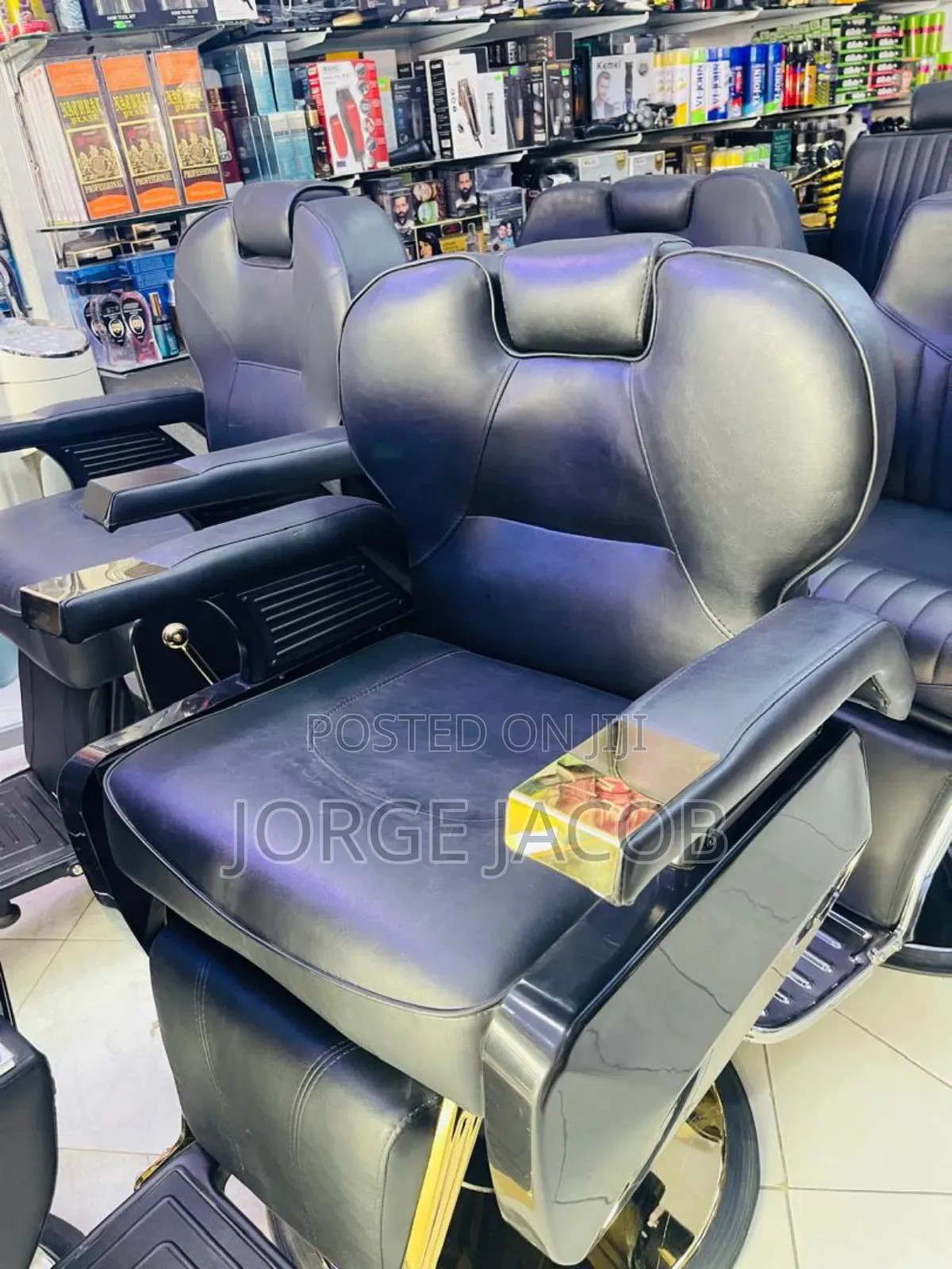 Barbershop Chair in Barbershops for Hair Cutting, Styling,