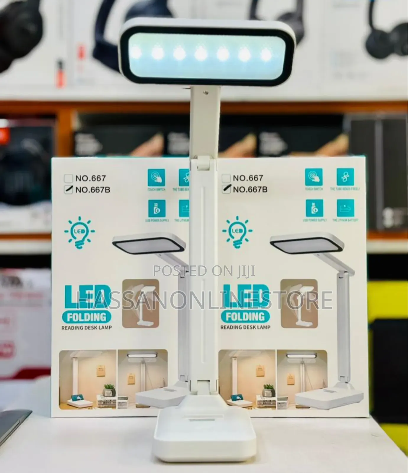 Foldable Reading Desk Lamp