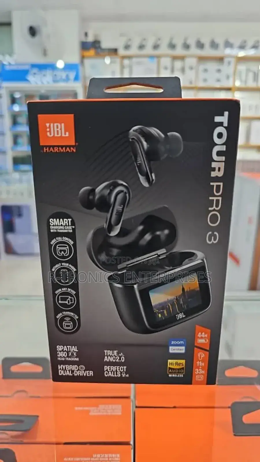 JBL Tour Pro 3 - True Wireless Noise Cancelling Earbuds