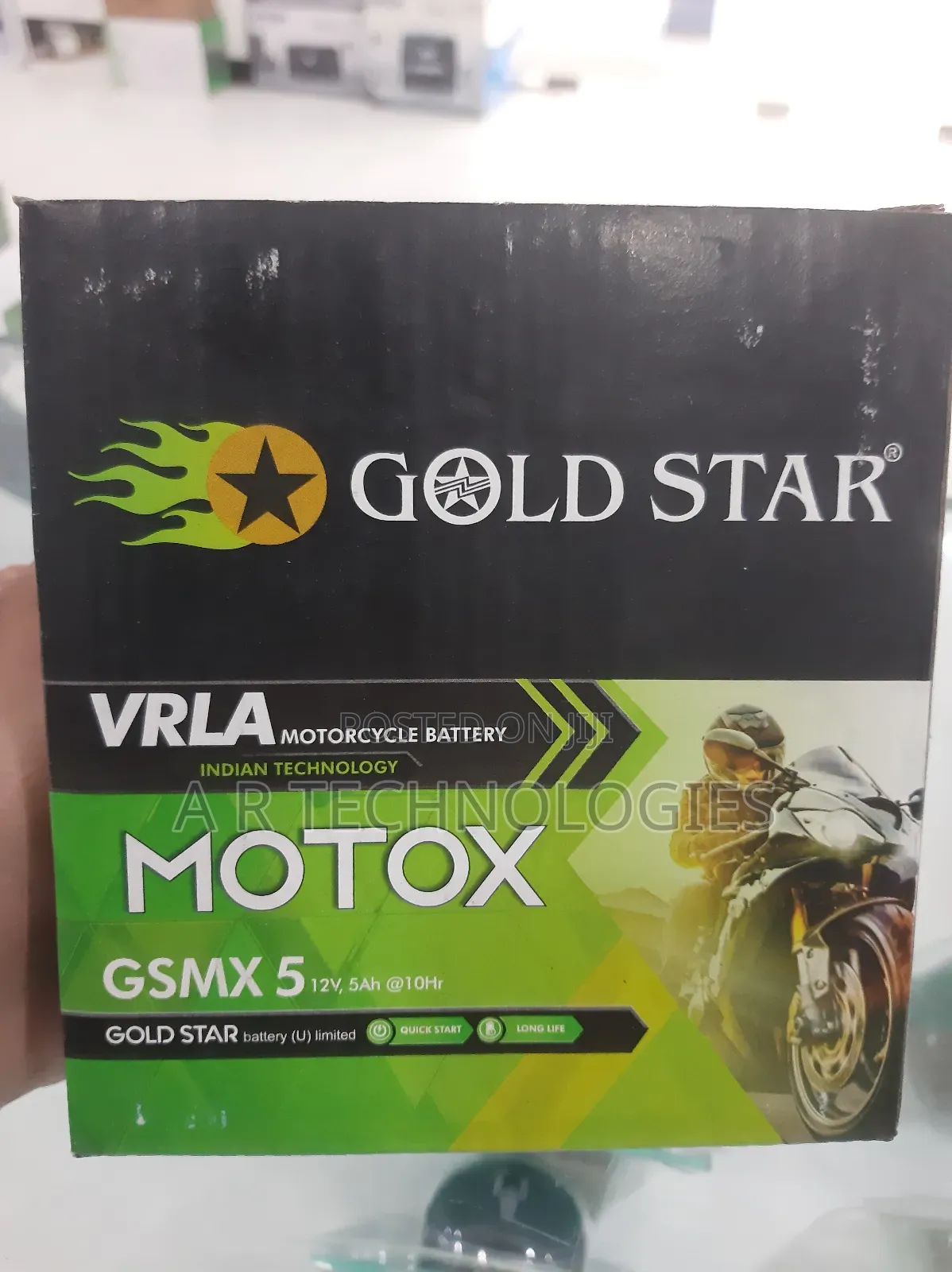 Goldstar Bike Battery