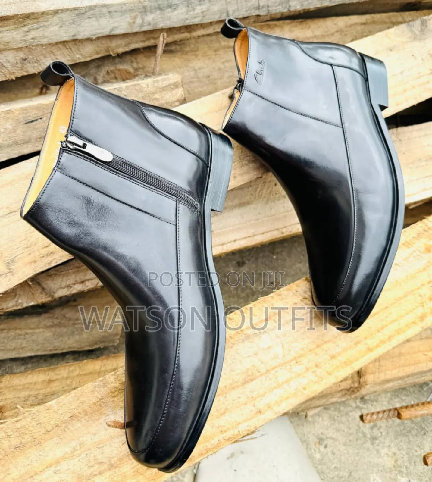 Men's Boots Well and Fine Leathered