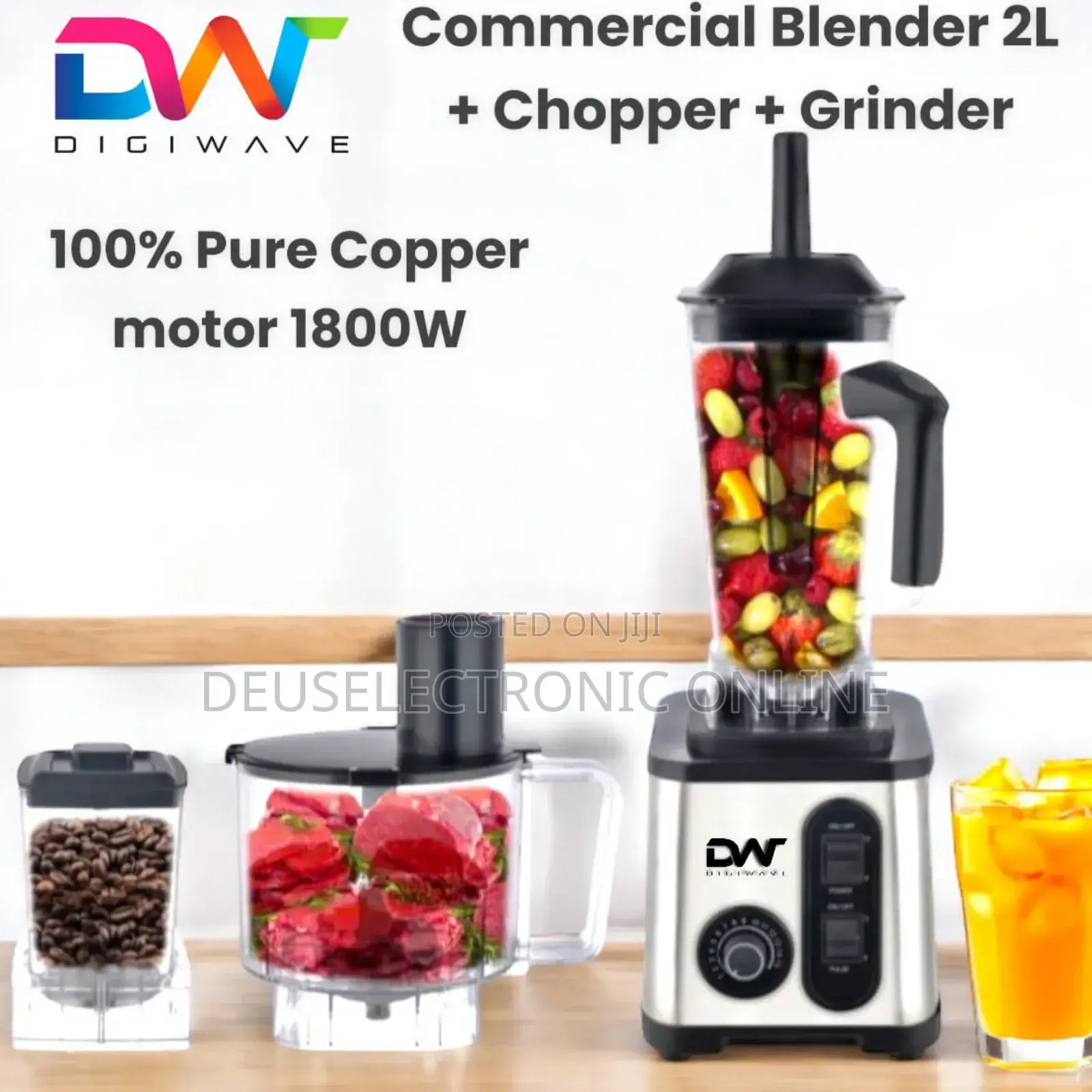 *Digiwave 3in1 Commercial Blender