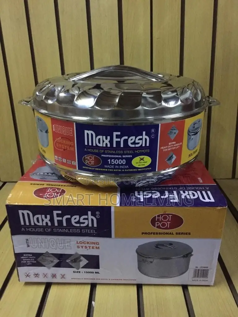 Max Fresh Hotpot 15ltrs (8kg)