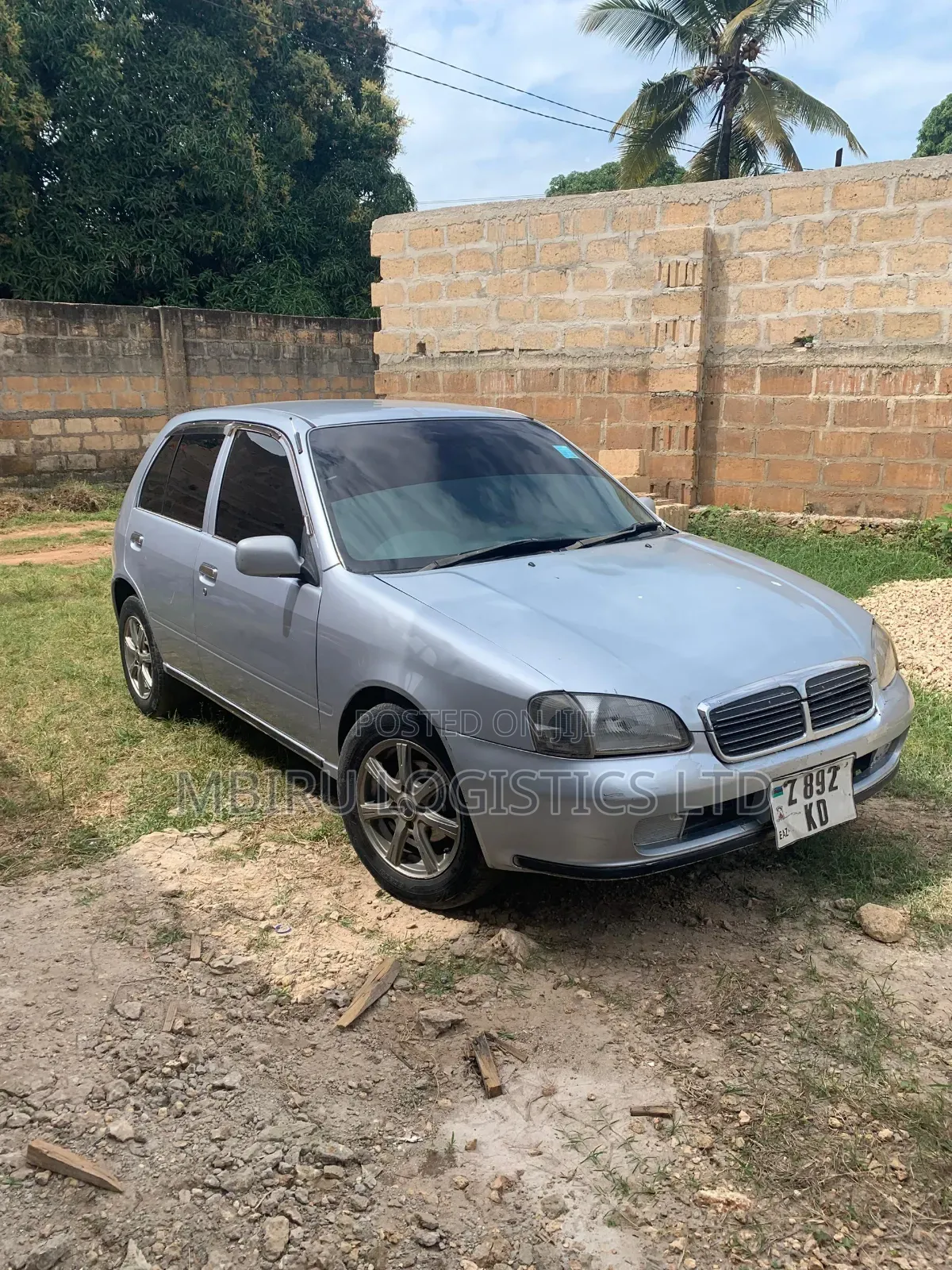 Toyota Starlet 2003 Silver