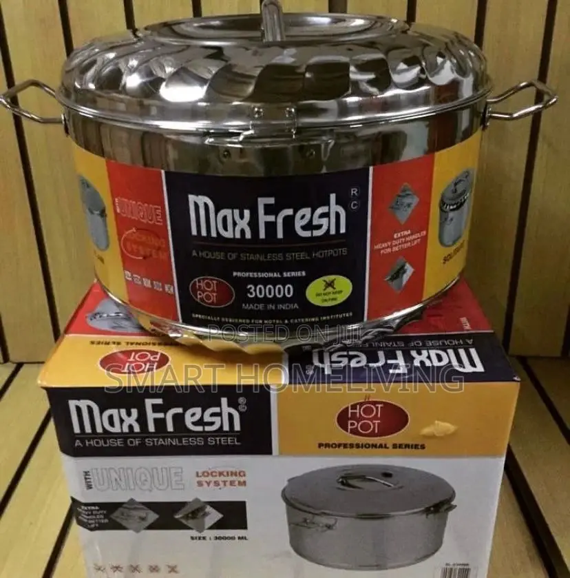 Max Fresh Hotpot 30ltrs (15kg)