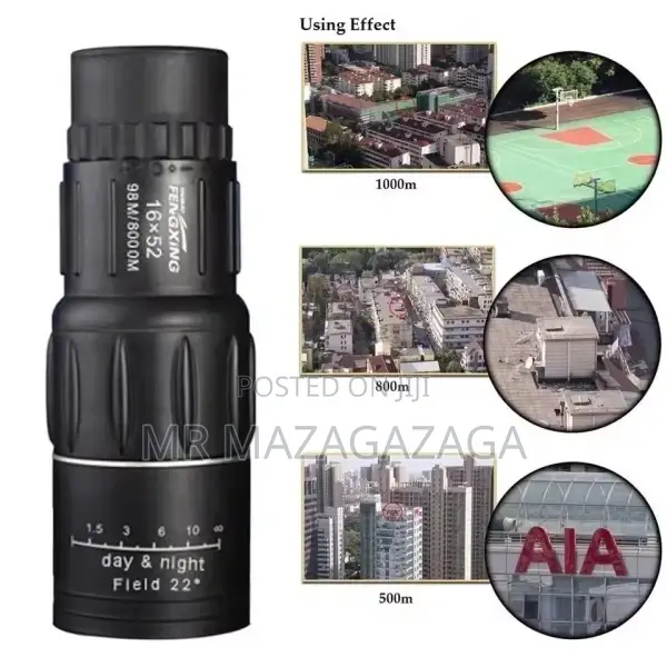 Monocular Telescope 16x52 With Stand