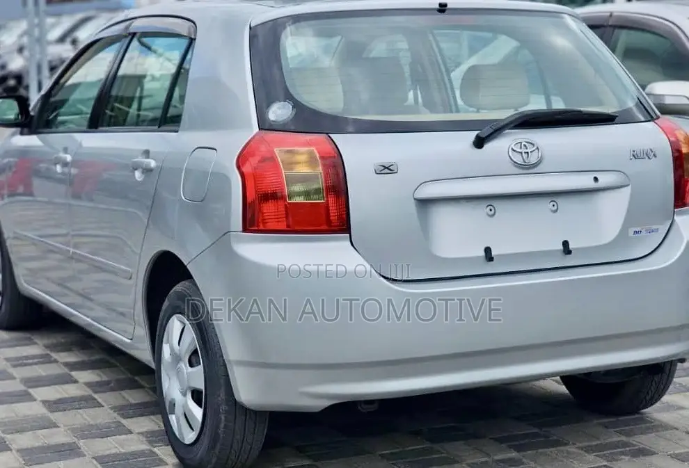Toyota Allex 2003 Silver