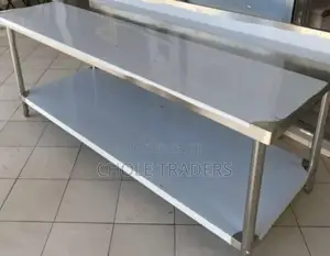 2-Meters Length Stainless Steel Working Table