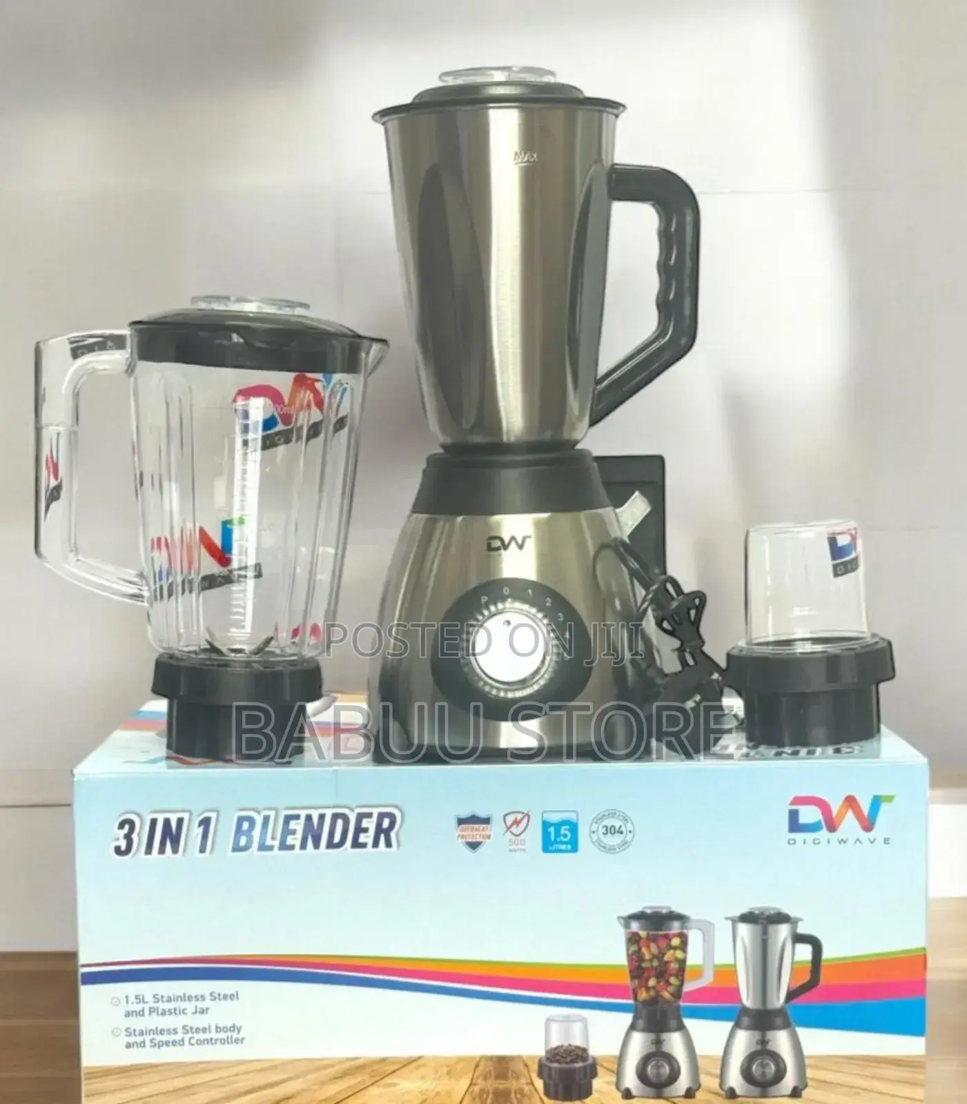 *Digiwave 3in1 Blender Steel