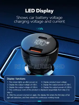 Car Fast Charger 100w