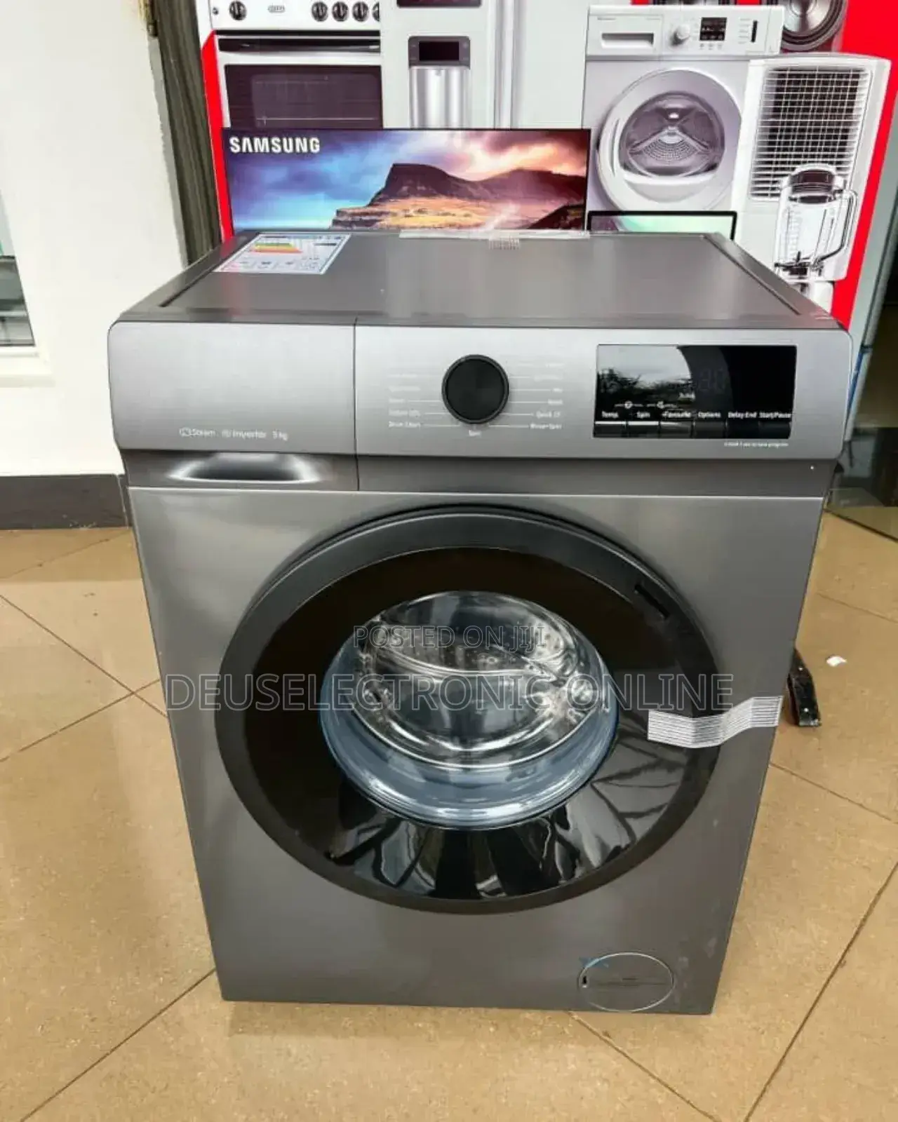*Hisense Front Load Automatic Wash and Spinning Machine