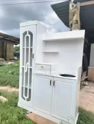 Kitchen Cabinets Ya Jikoni Ya Mtungi Wa Ges Nyeupe