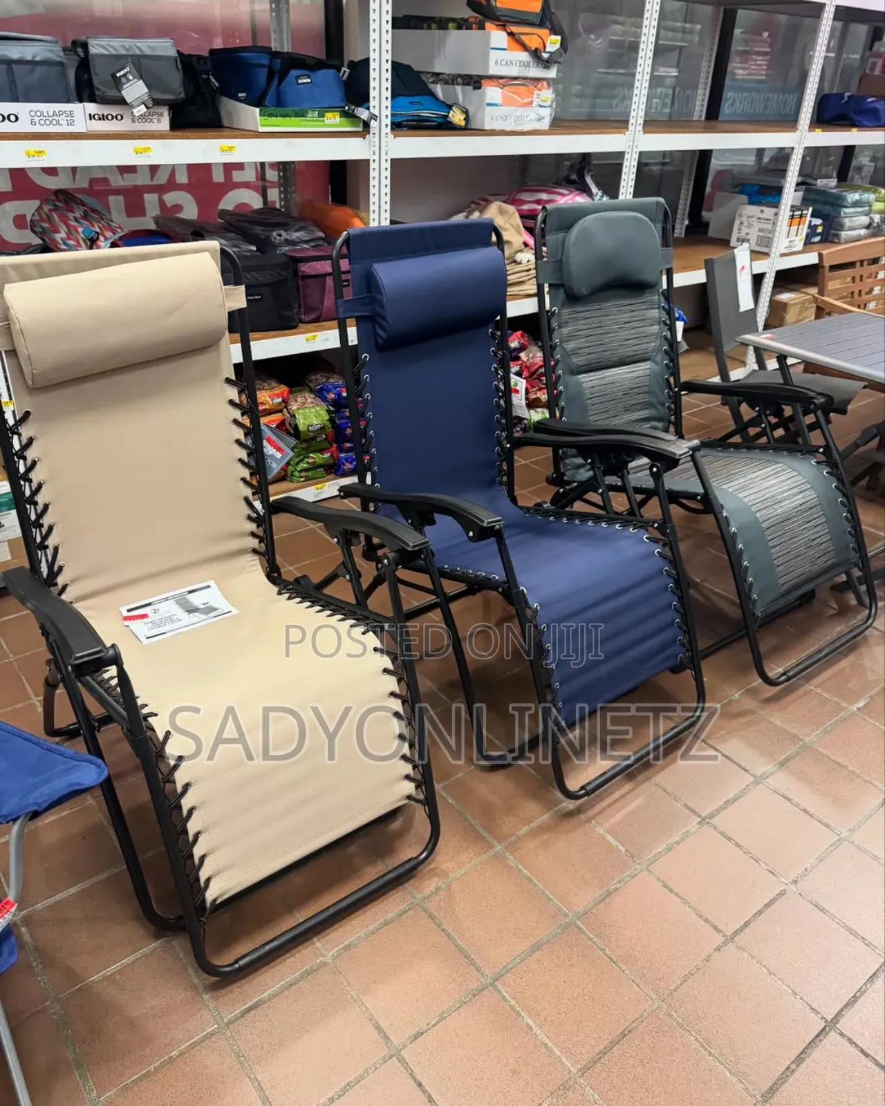 Foldable Outdoor Lounge Chair