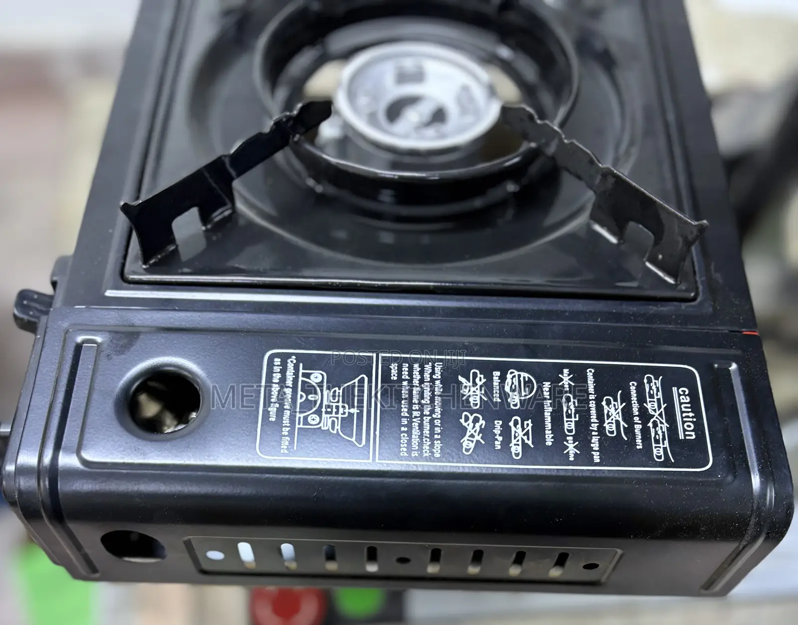 Portable Cassette/Butane Single Plate Gas Stove